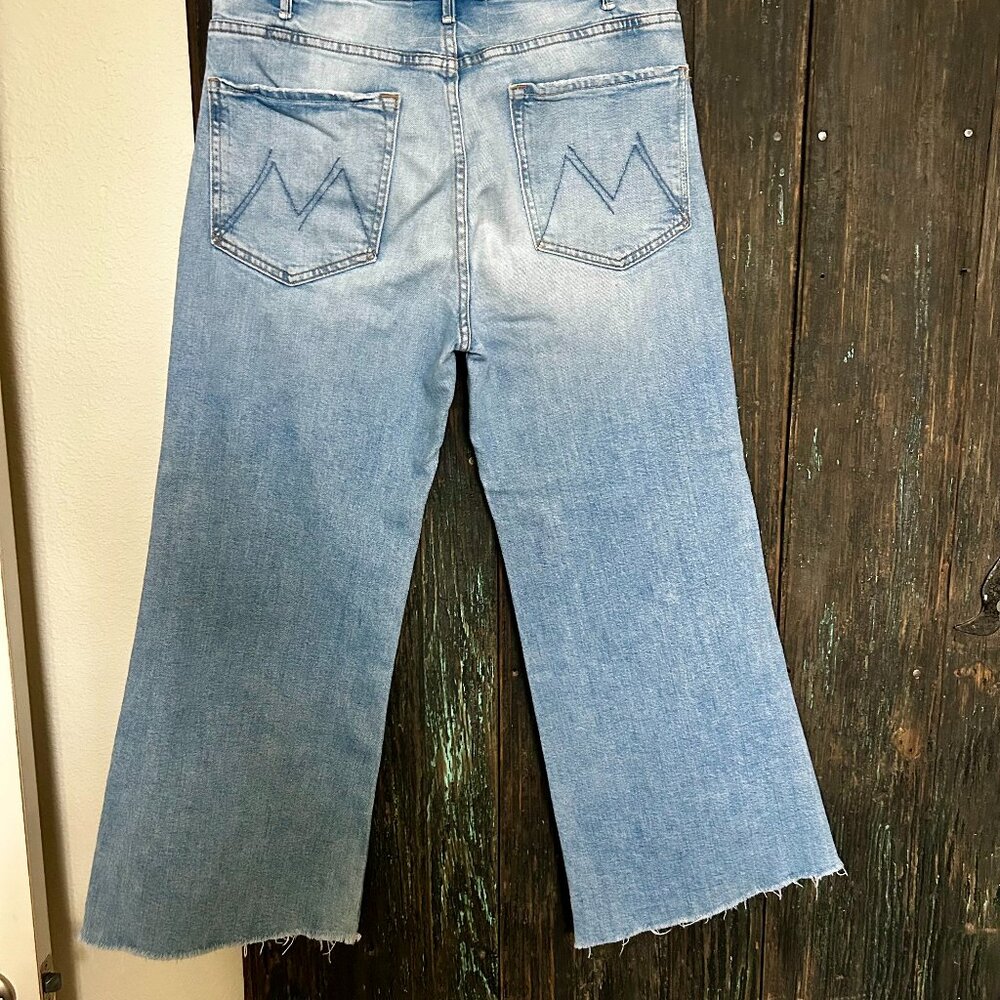 MOTHER The Hustler Roller Fray jeans, size 30, in "I Confess"